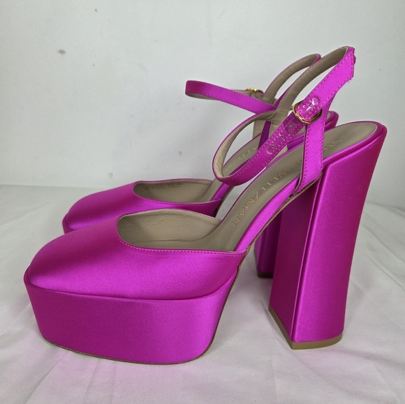 Stuart Weitzman Shoes - NWT Stuart Weitzman Size 10 Platform Heels In Hot Pink Shoes